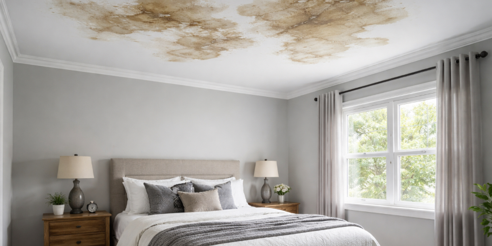 Ceiling leak for How Much Water Does It Take to Cause Damage